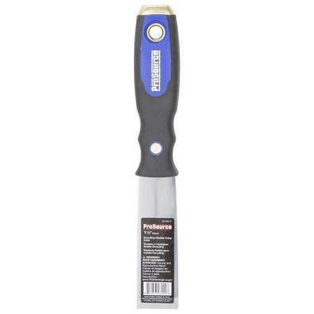 PROSOURCE 0 Putty Knife with Rivet, 114 in W HCS Blade 3220